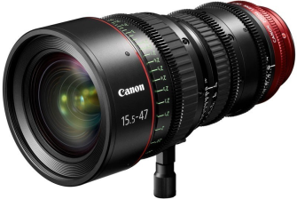 Canon CN-E15.5-47mm T2.8 L S Wide angle cinematographic zoom lens with compact &amp; light weight with C